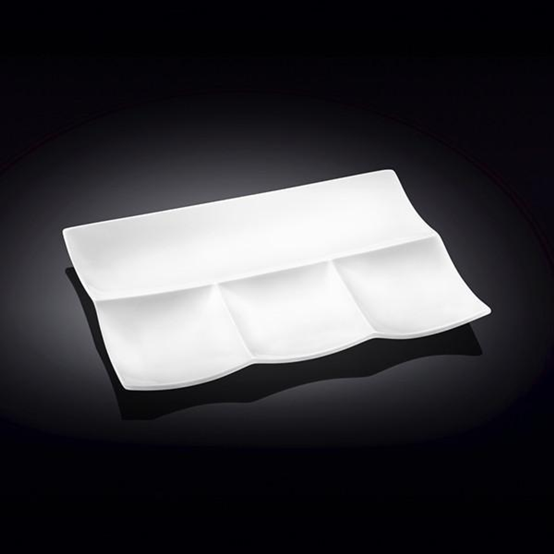 Wilmax Fine Porcelain Rectangular Platter, 12 x 8 in / 30 x 20 cm