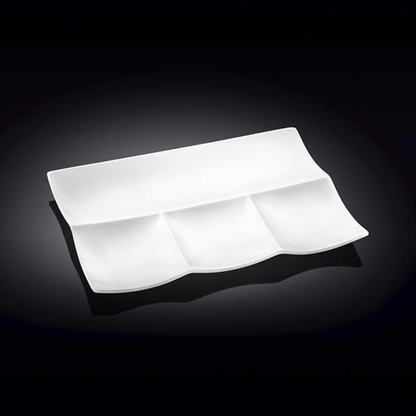 Wilmax Fine Porcelain Rectangular Platter, 12 x 8 in / 30 x 20 cm