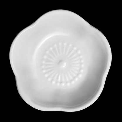 Wilmax White Porcelain Round Dish, 3 in
