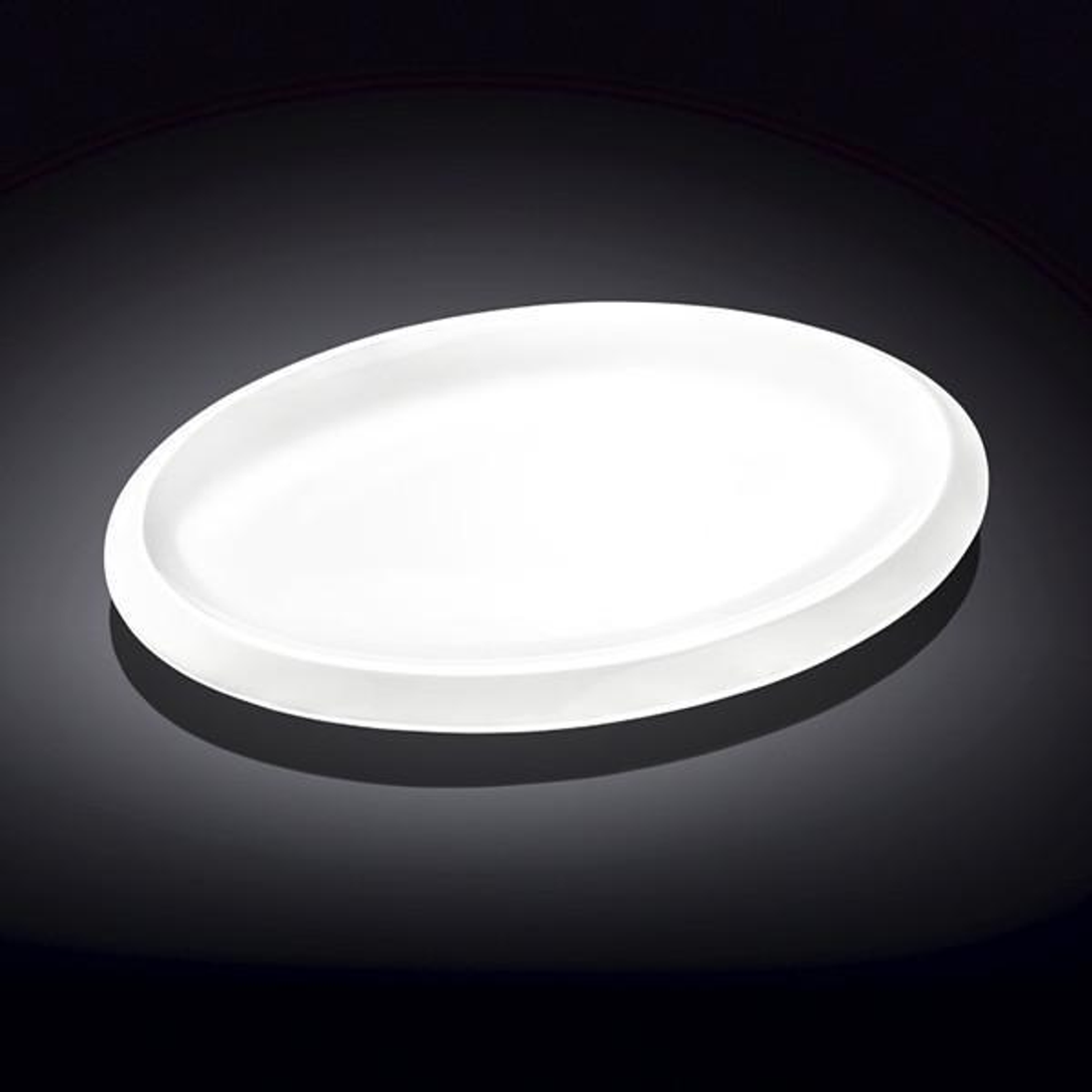 Wilmax White Porcelain Oval Platter, 12 in (Model WL-992640)
