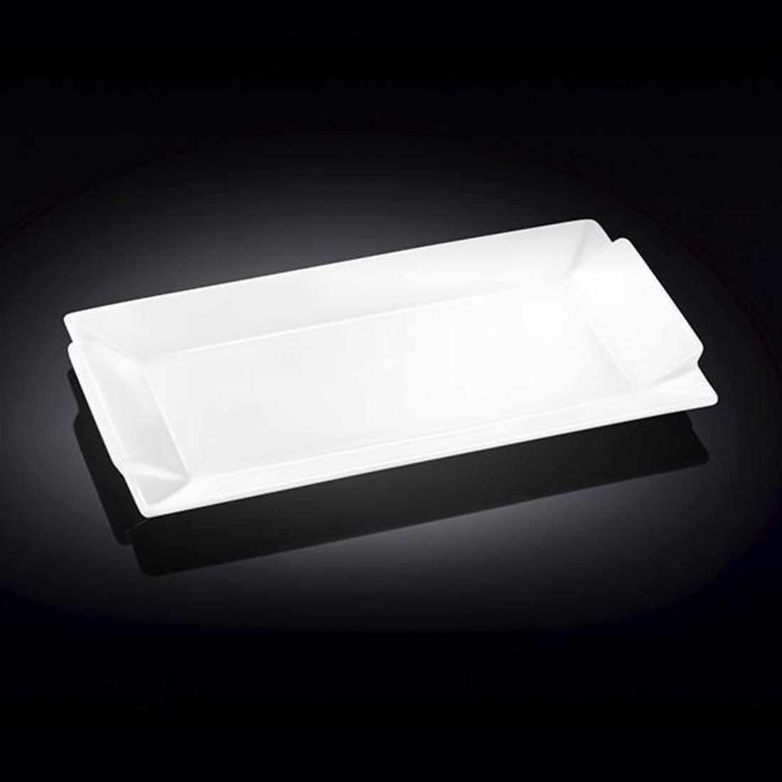 Wilmax Fine Porcelain Rectangular Platter, 11.5 x 6 in / 29.5 x 15 cm