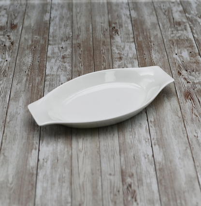 Wilmax Fine Porcelain Baking Dish, 12 in / 30 cm