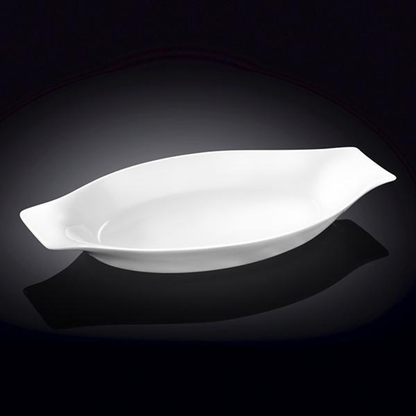 Wilmax Fine Porcelain Baking Dish, 12 in / 30 cm
