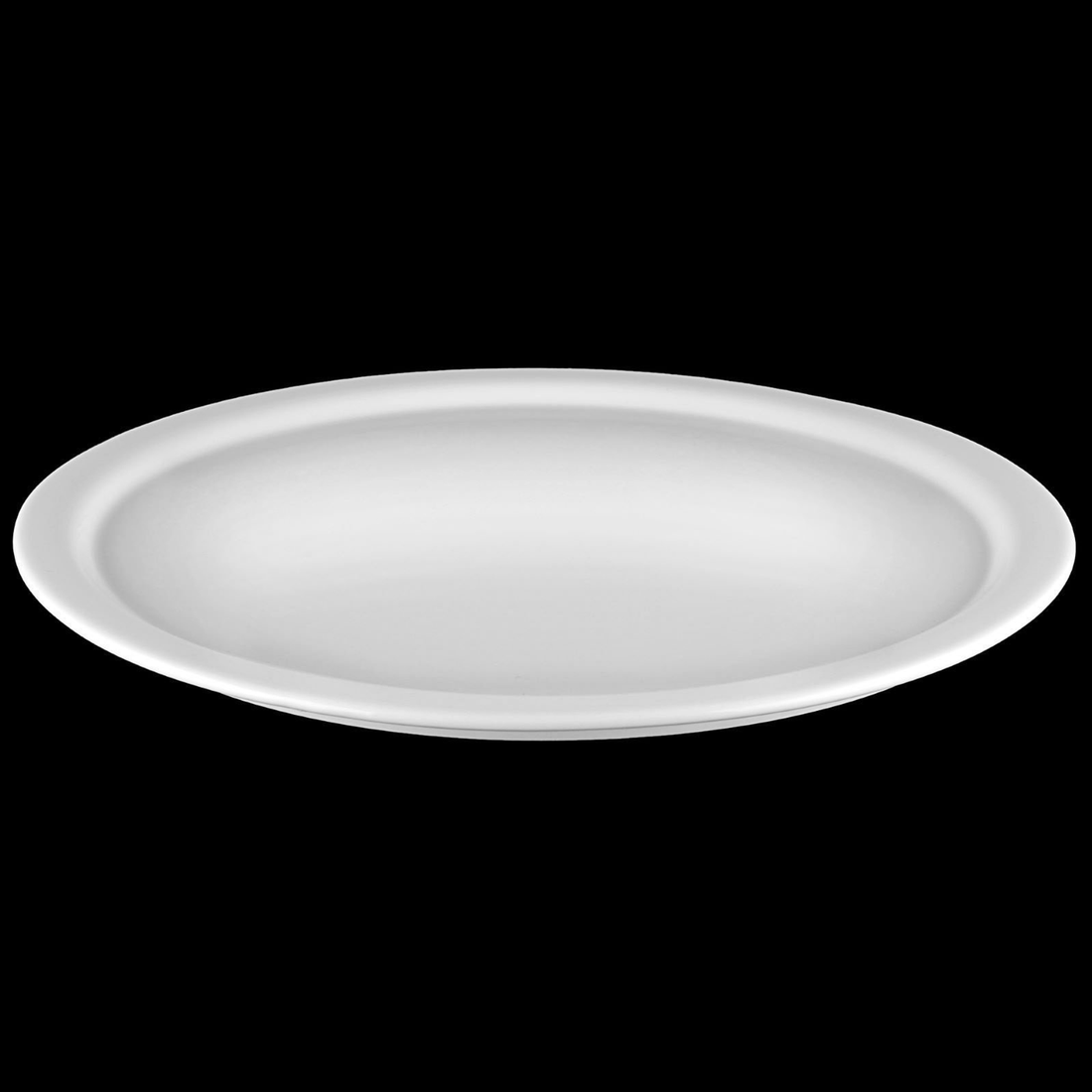Wilmax Fine Porcelain Pizza Plate, 14 in / 35.5 cm, White