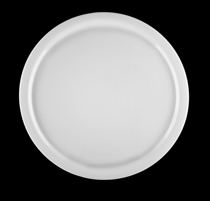 Wilmax Fine Porcelain Pizza Plate, 14 in / 35.5 cm, White