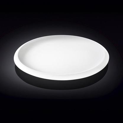 Wilmax Porcelain Round Dinner Plate, 10.5 in