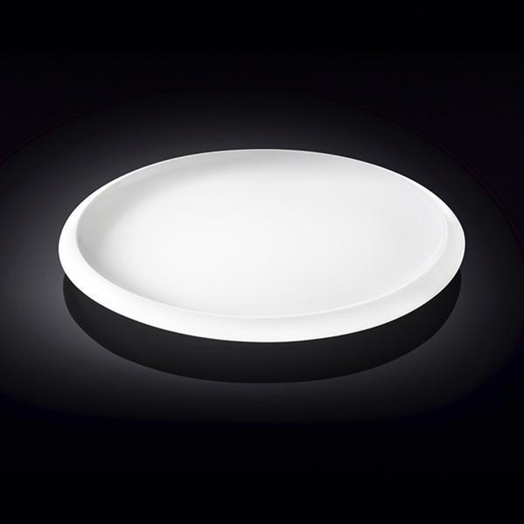 Wilmax Porcelain Round Dinner Plate, 10.5 in