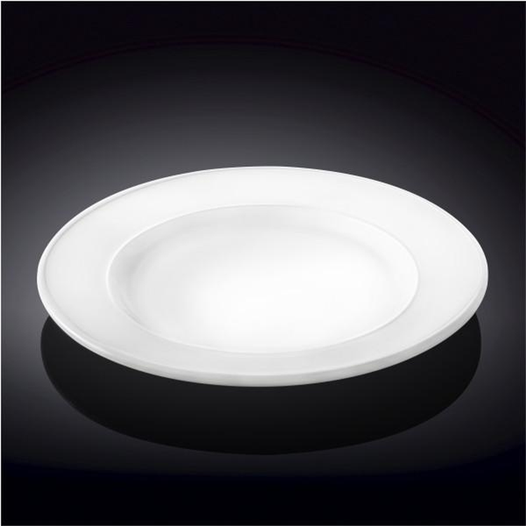 Wilmax Fine Porcelain Round Platter, 12 in / 31 cm