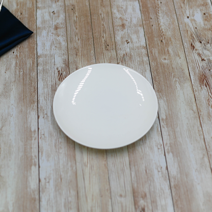 Wilmax White Porcelain Bread Plate, 6 in
