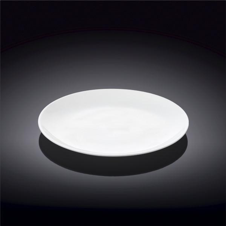 Wilmax White Porcelain Bread Plate, 6 in
