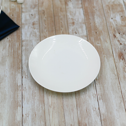 Wilmax White Porcelain Dessert Plate, 7 in