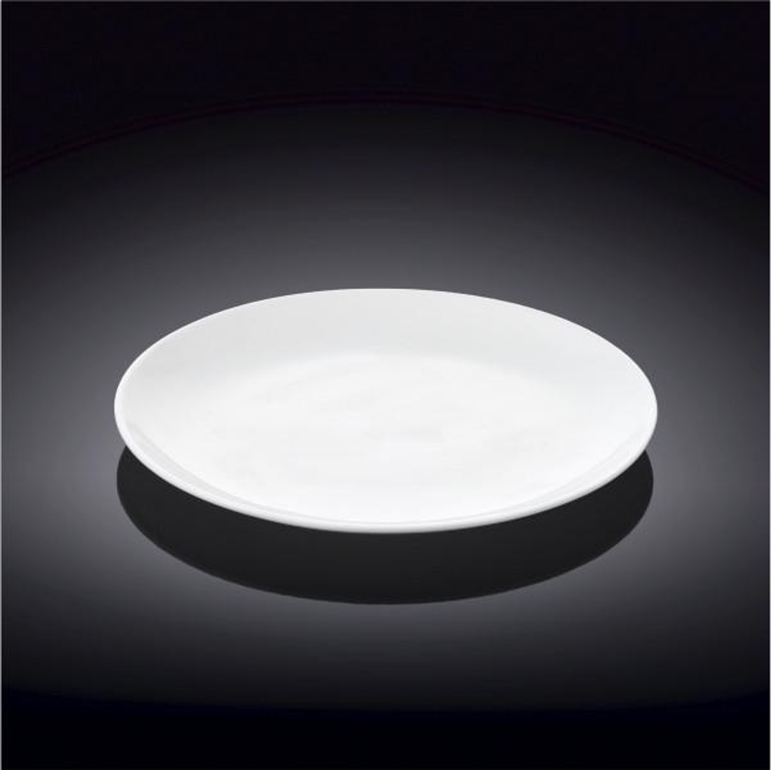 Wilmax White Porcelain Dessert Plate, 7 in
