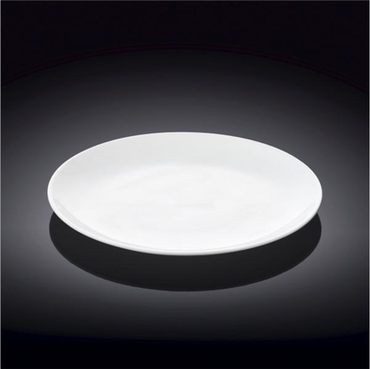 Wilmax Fine Porcelain Dessert Plate, 8 in, Set of 6, WL-991247