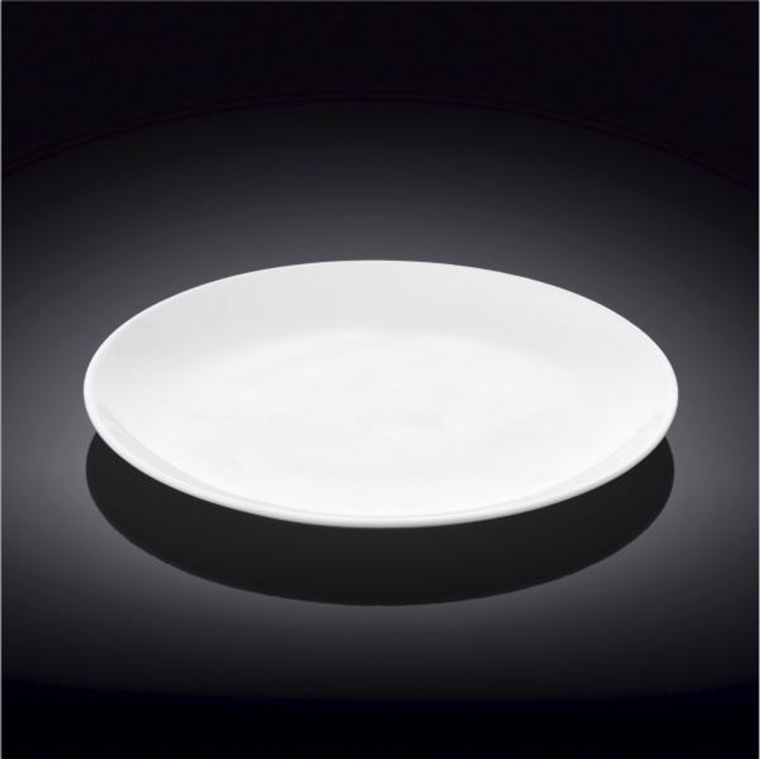 Wilmax Fine Porcelain Dinner Plate, 9 in, Set of 6, WL-991248