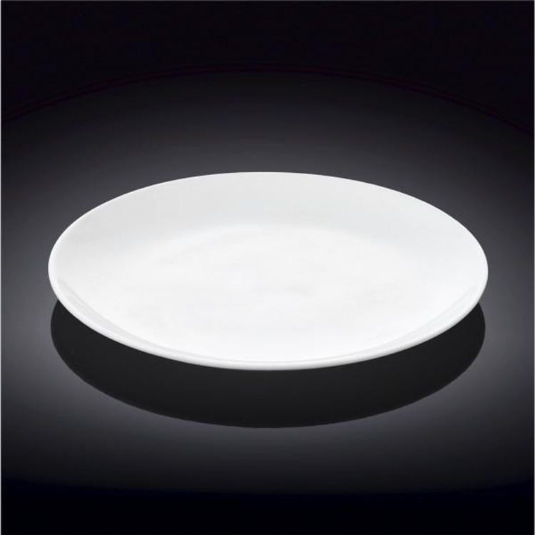 Wilmax Fine Porcelain Dinner Plate, 10 in, Set of 6, WL-991249