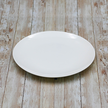 Wilmax White Porcelain Round Dinner Plate, 28 cm