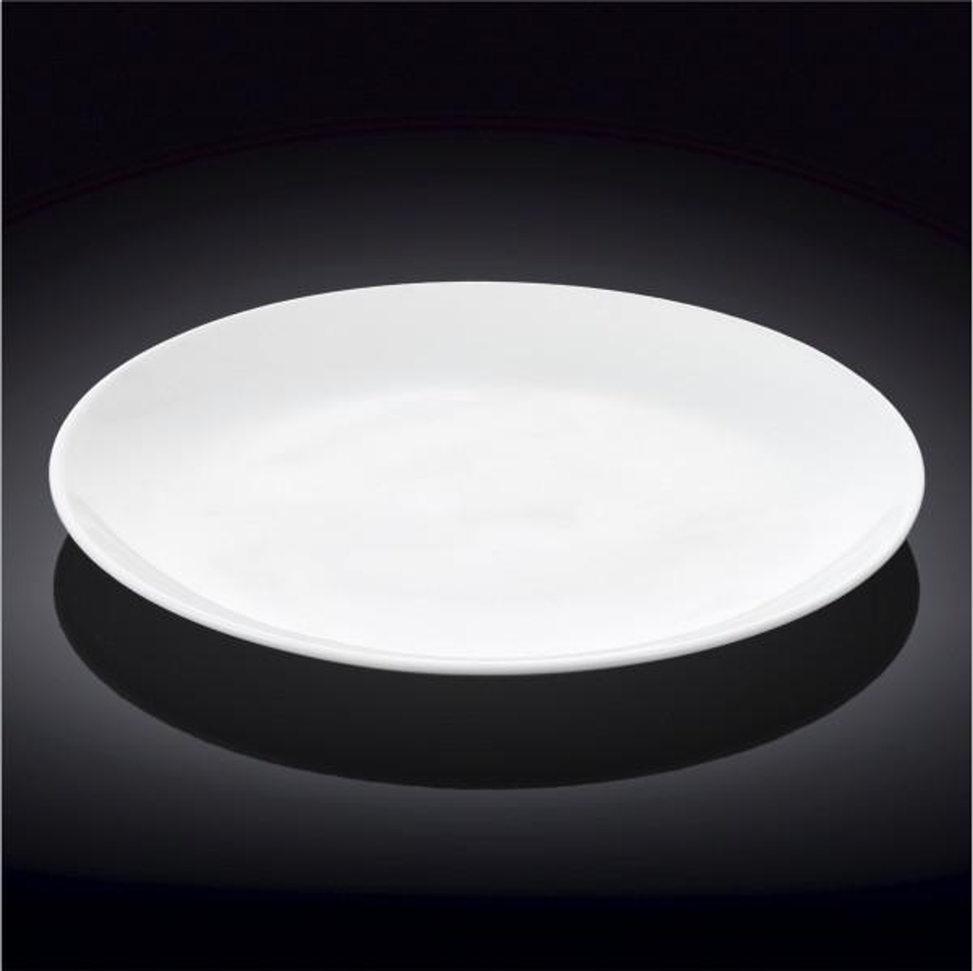 Wilmax Fine Porcelain Round Platter, 12 in / 30.5 cm