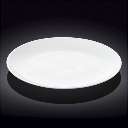 Wilmax Fine Porcelain Round Platter, 12 in / 30.5 cm