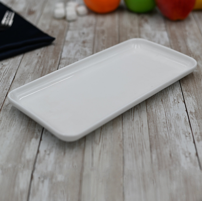 Wilmax Fine Porcelain Serving Dish, 10 x 5 in, Set of 6