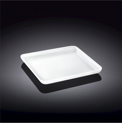 Wilmax White Porcelain Square Dish, 5 x 5 in