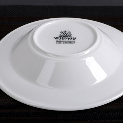 Wilmax White Porcelain Professional Deep Plate, 8 in