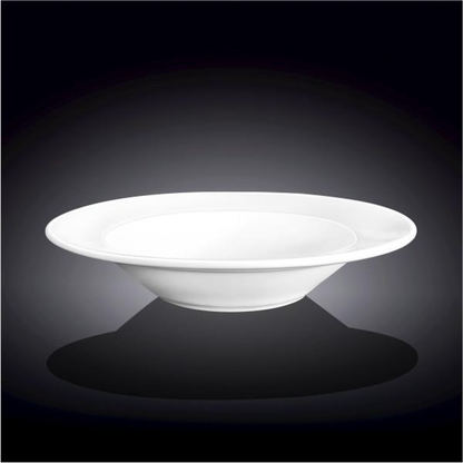 Wilmax Fine Porcelain Deep Plate, 9 in, Set of 6
