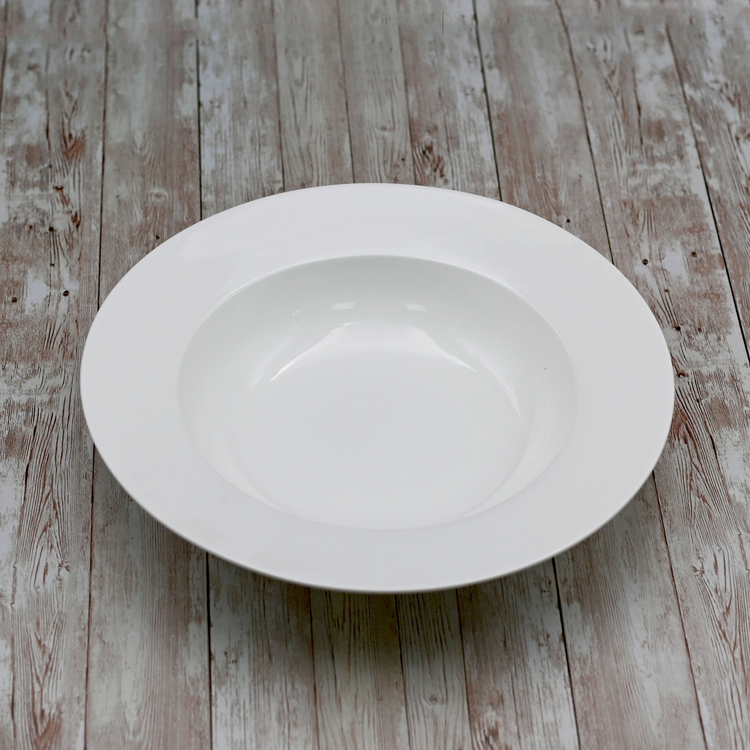 Wilmax Porcelain Deep Plate, 11 in / 750 ml