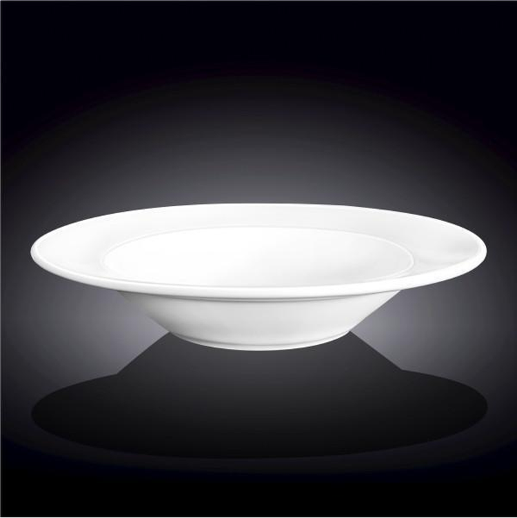 Wilmax Porcelain Deep Plate, 11 in / 750 ml