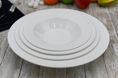Wilmax Porcelain Deep Plate, 12 in / 950 ml