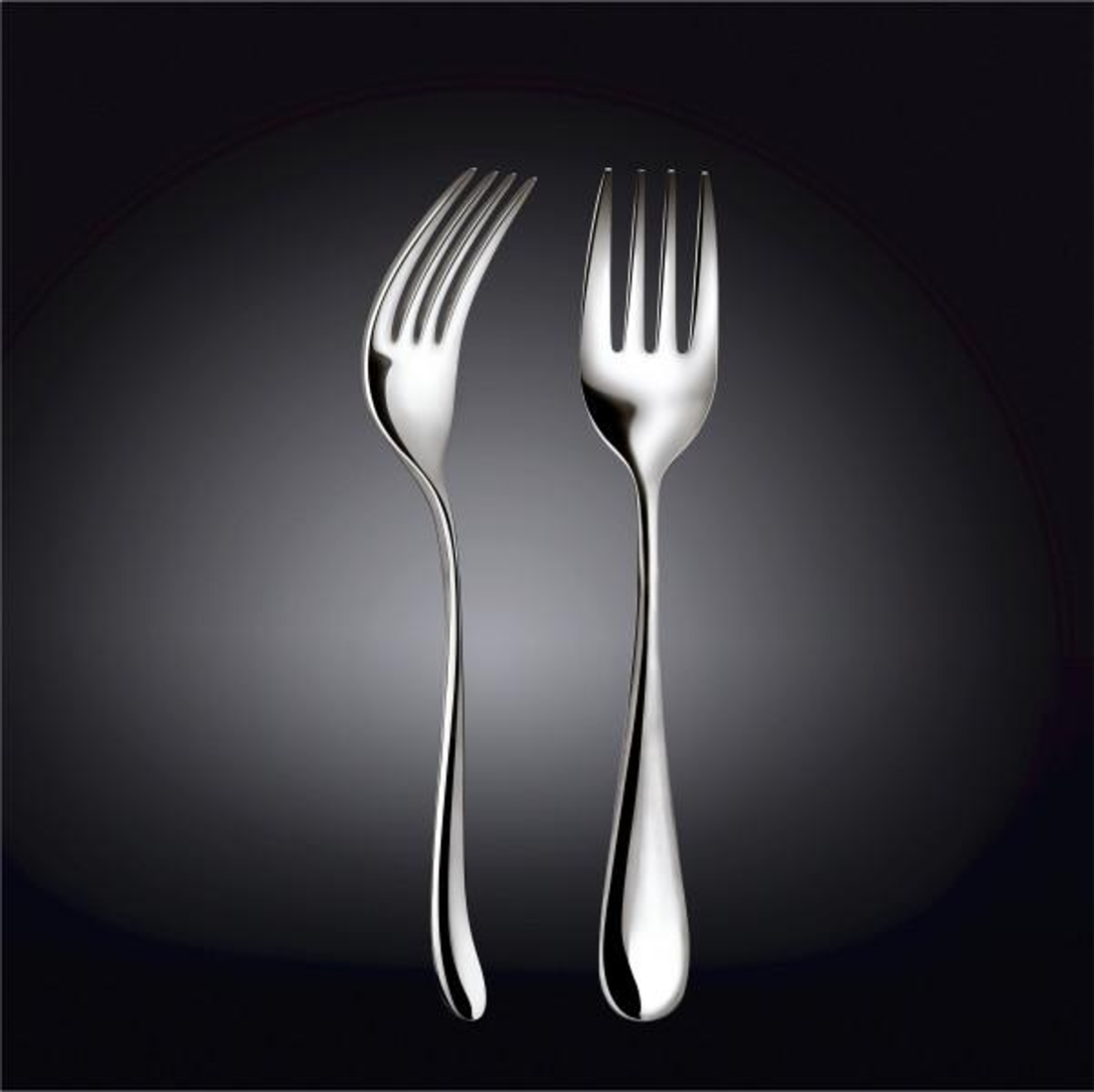 Wilmax Stainless Steel Serving Fork, 9 in / 23 cm