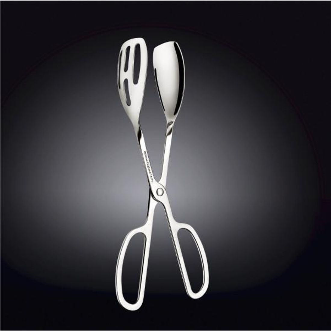 Wilmax Stainless Steel Serving Tongs, 10.25 in