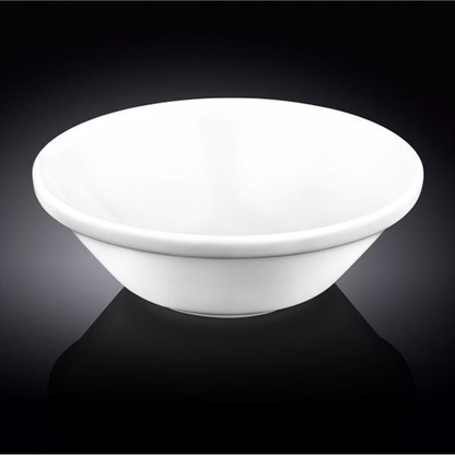 Wilmax Fine Porcelain Round Serving Bowl, 41 oz, 8 in, Set of 4