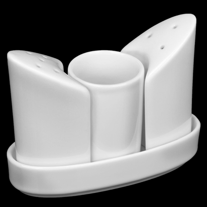 Wilmax Porcelain Salt & Pepper Set