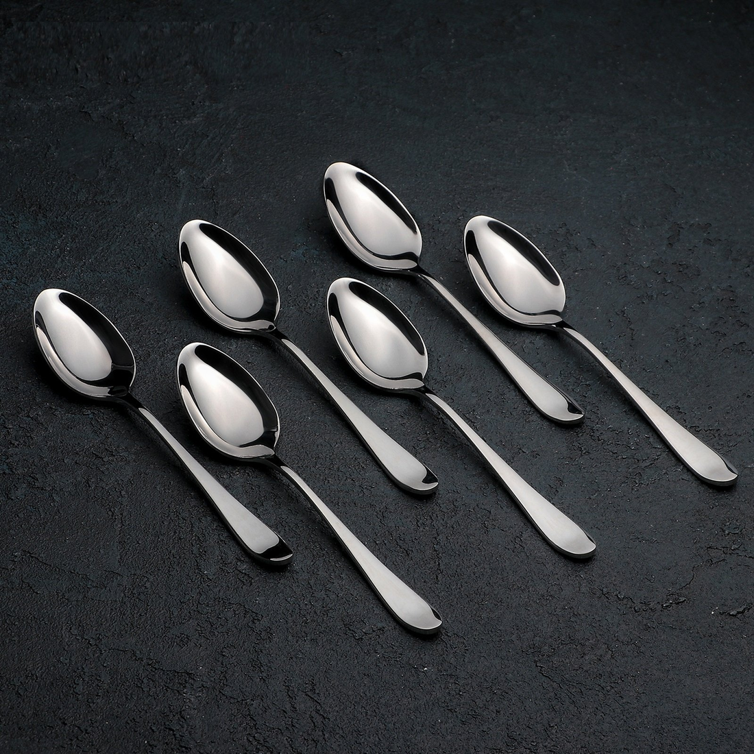 Wilmax Stainless Steel Mug Teaspoon, 6.5 in / 16 cm