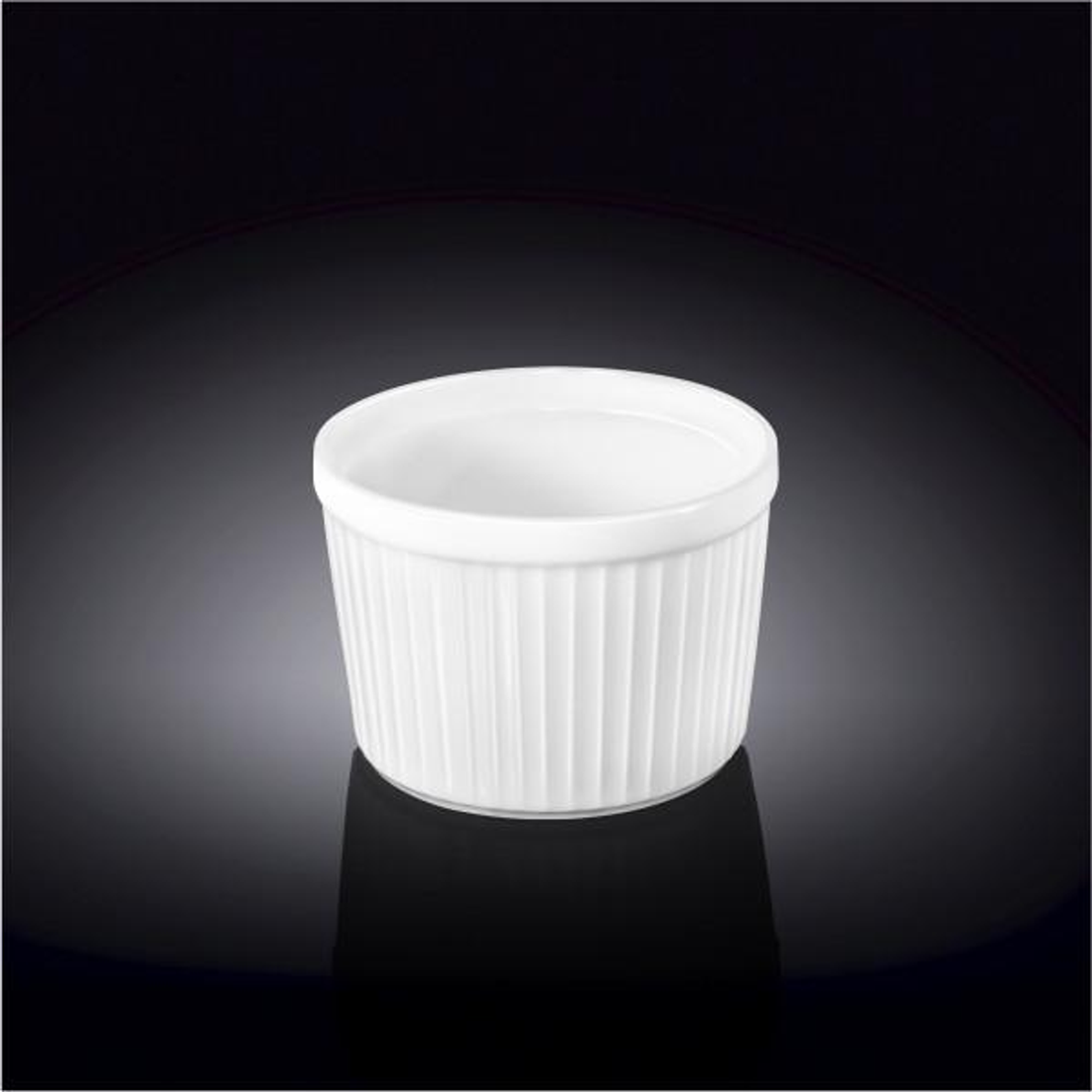 Wilmax White Porcelain Ramekin, 9 fl oz (260 ml)
