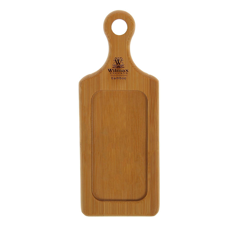 Wilmax Bamboo Serving Tray, 6.25 x 2.5 in
