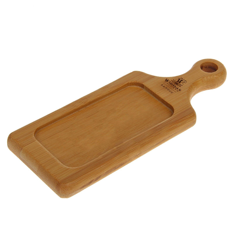 Wilmax Bamboo Serving Tray, 6.25 x 2.5 in