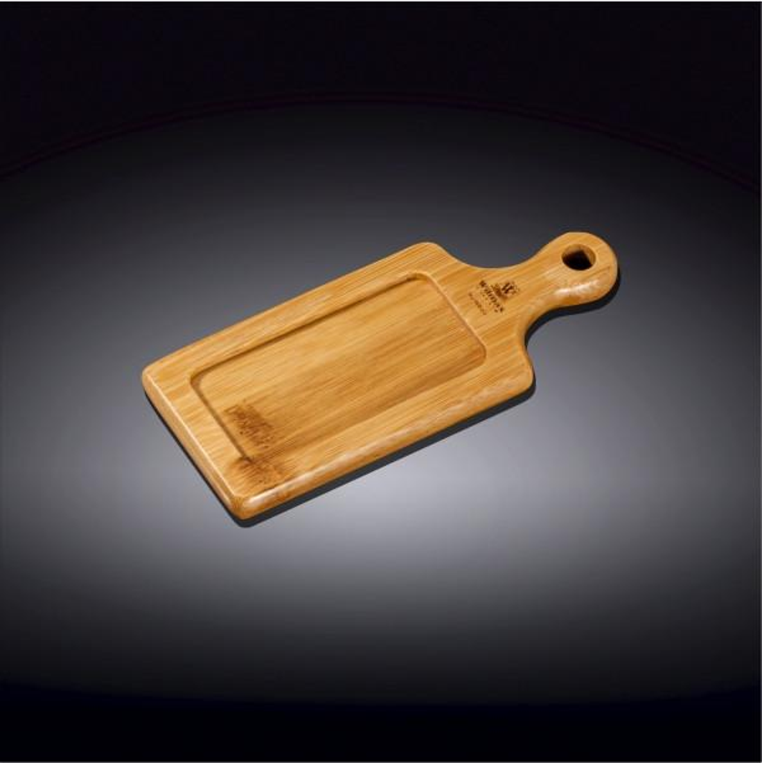 Wilmax Bamboo Serving Tray, 6.75 x 2.75 in