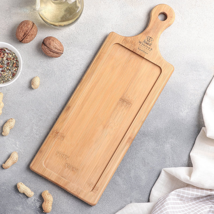 Wilmax Bamboo Serving Tray, 13.5 x 4.75 in