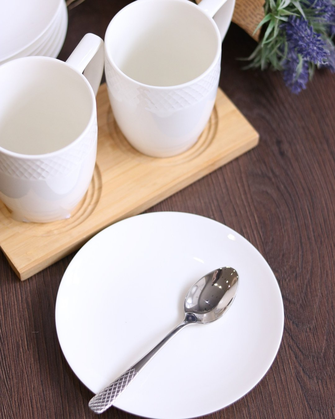 Wilmax Bamboo Serving Tray, 7.75 x 4 in