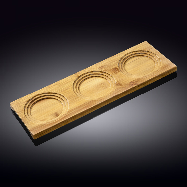 Wilmax Bamboo Serving Tray, 11.75 x 4 in