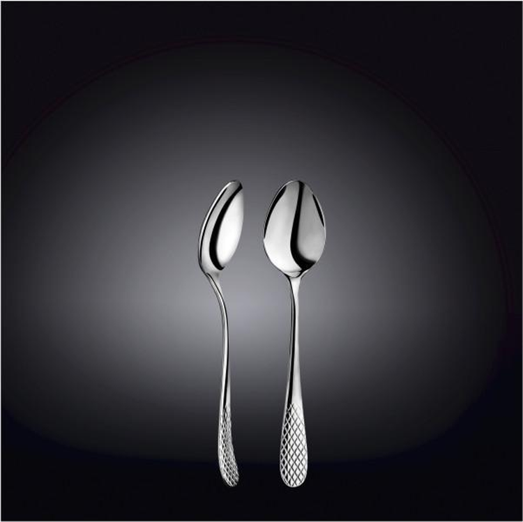 Wilmax Stainless Steel Cup Teaspoon, 5.5 in / 14 cm