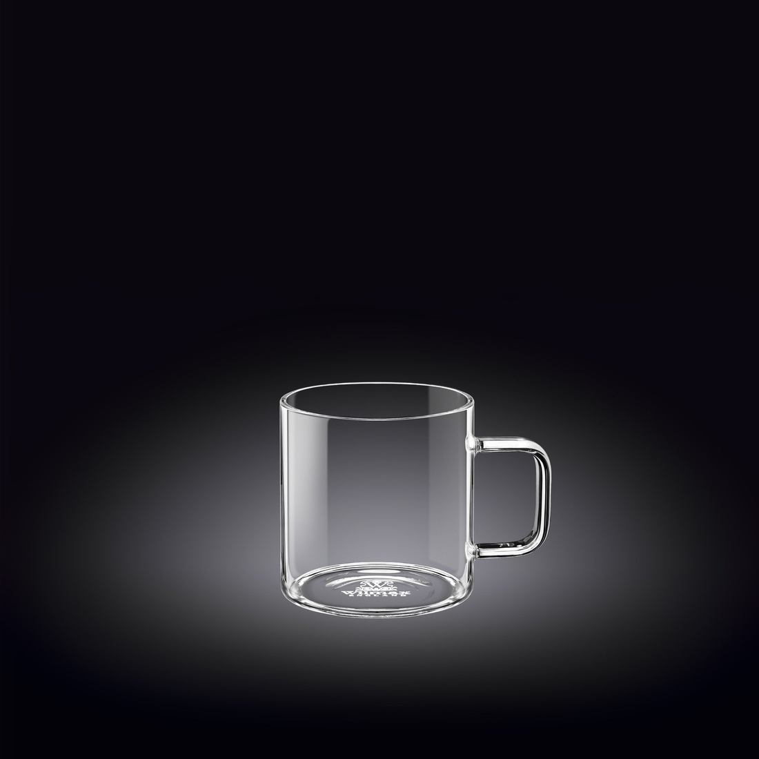 Wilmax Thermo Double-Wall Glass Cup, 4 oz, Set of 6