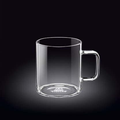 Wilmax Thermo Glass Double-Wall Mug, 14 oz (400 ml)