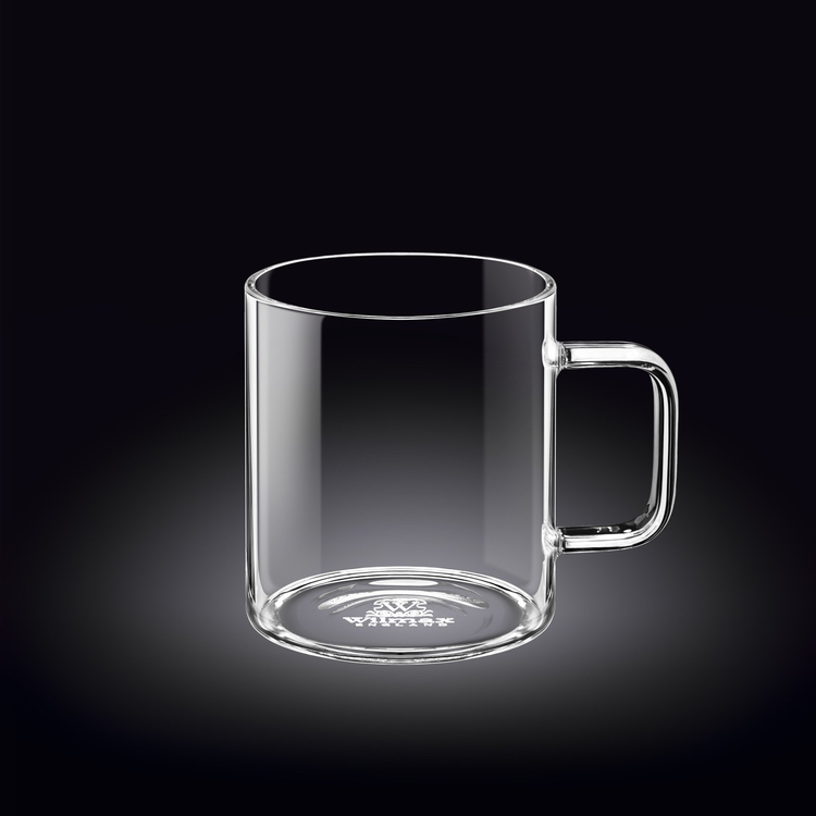 Wilmax Thermo Glass Double-Wall Mug, 14 oz (400 ml)