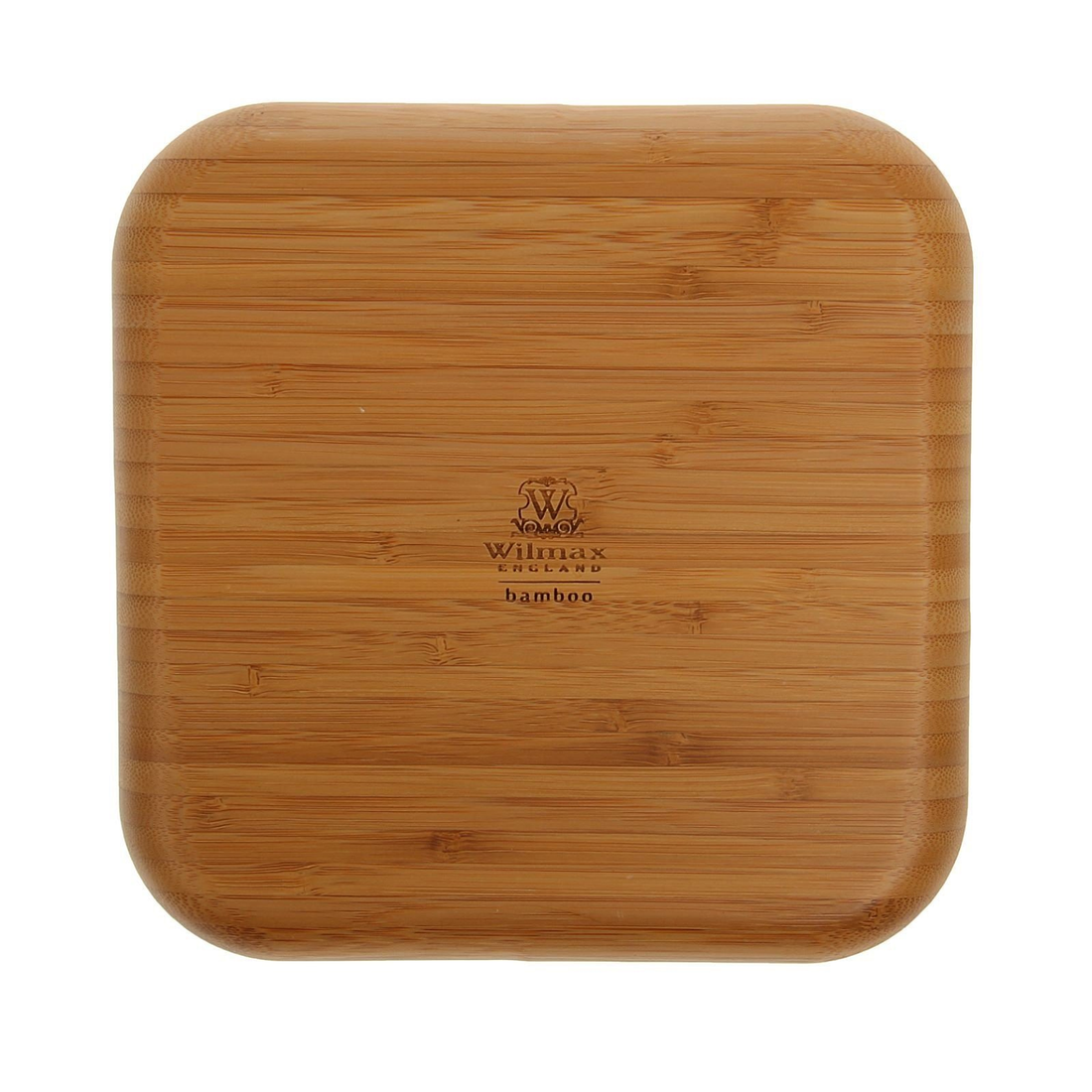 Wilmax Bamboo Square Plate, 8 x 8 in (20.5 cm)