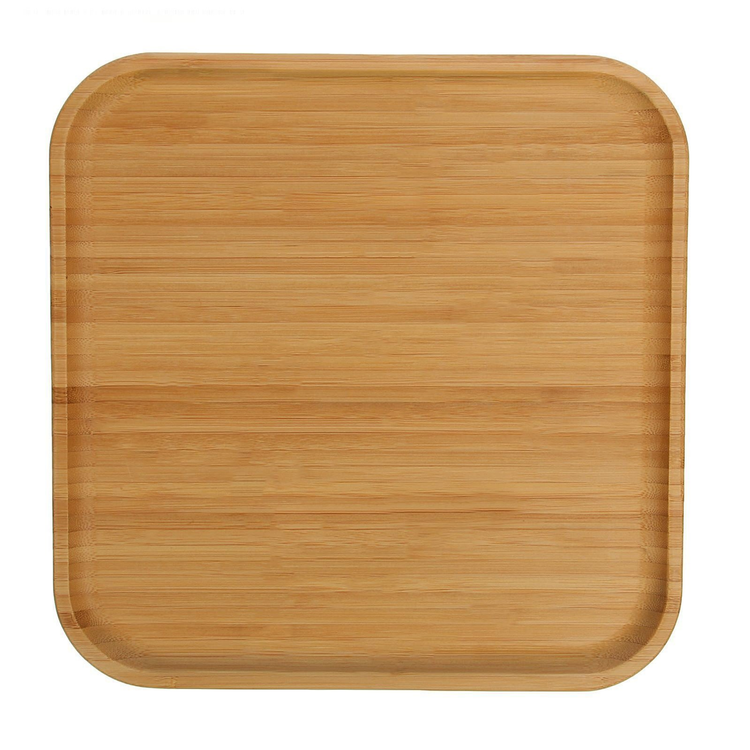 Wilmax Bamboo Square Serving Platter, 12 x 12 in (30.5 cm)