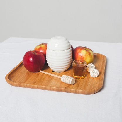 Wilmax Bamboo Serving Platter, 14 x 14 in / 35.5 x 35.5 cm
