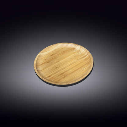 Wilmax Bamboo Plate, 4 in (10 cm)
