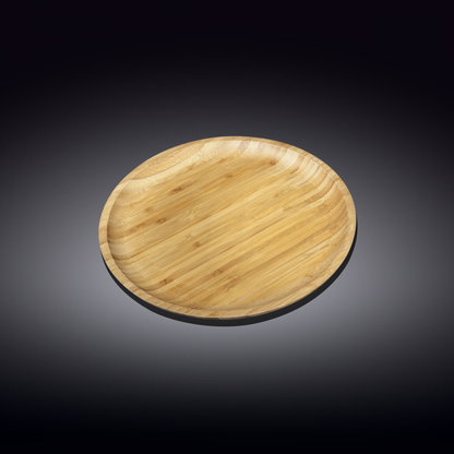 Wilmax Bamboo Plate, 7 in (17.5 cm)